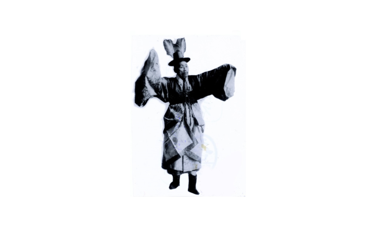 한성준의 급제춤(1938년). 사진출처-연낙재