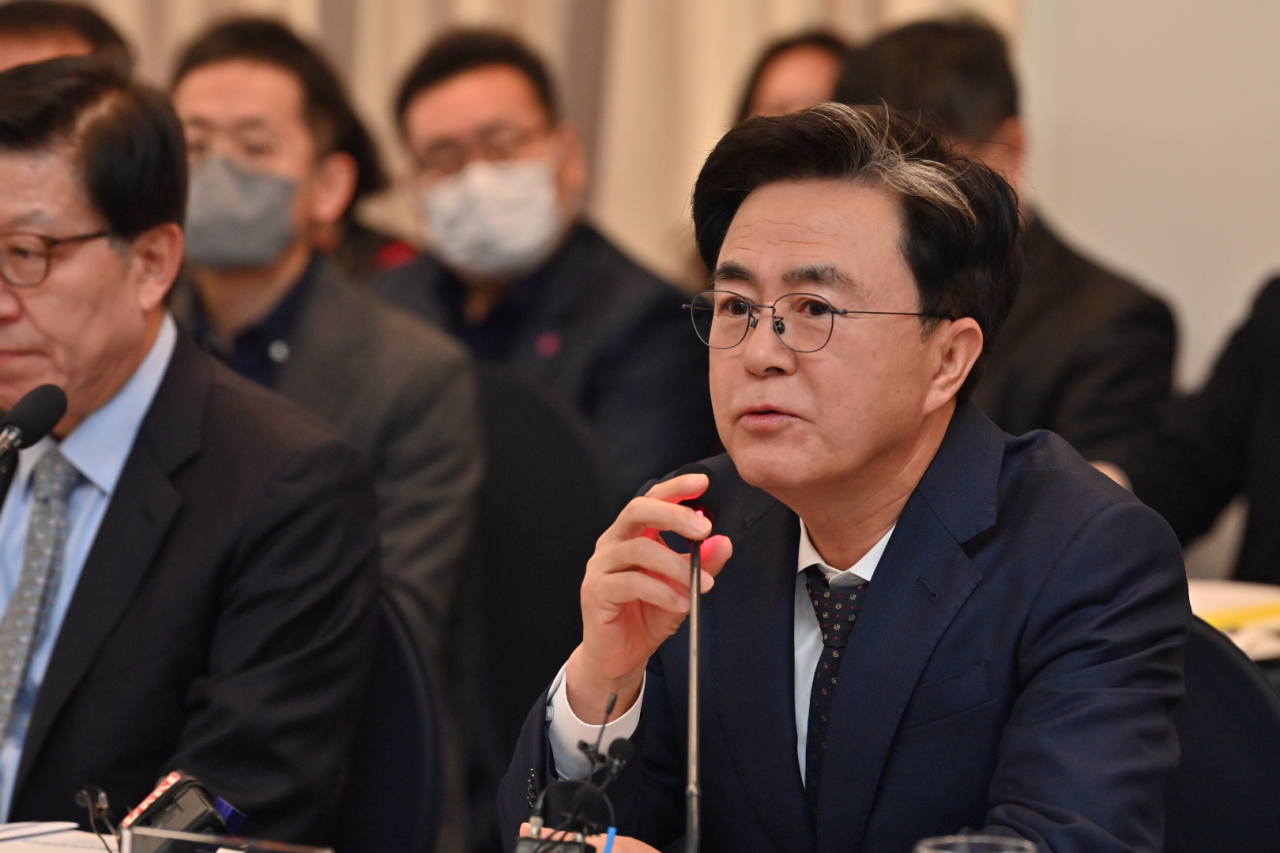 김 지사는 22일 서울 한국프레스센터에서 열린 제58차 시도지사협의회 총회에 참석했다. Ⓒ충남도